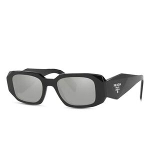 Prada Symbole Rectangular Sunglasses, 49mm